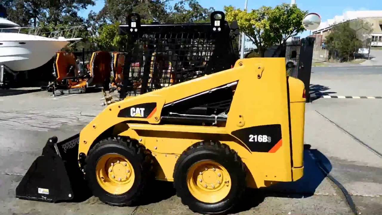 216B3 Skid Steer Loader Officiële Workshop Service Reparatiehandleiding