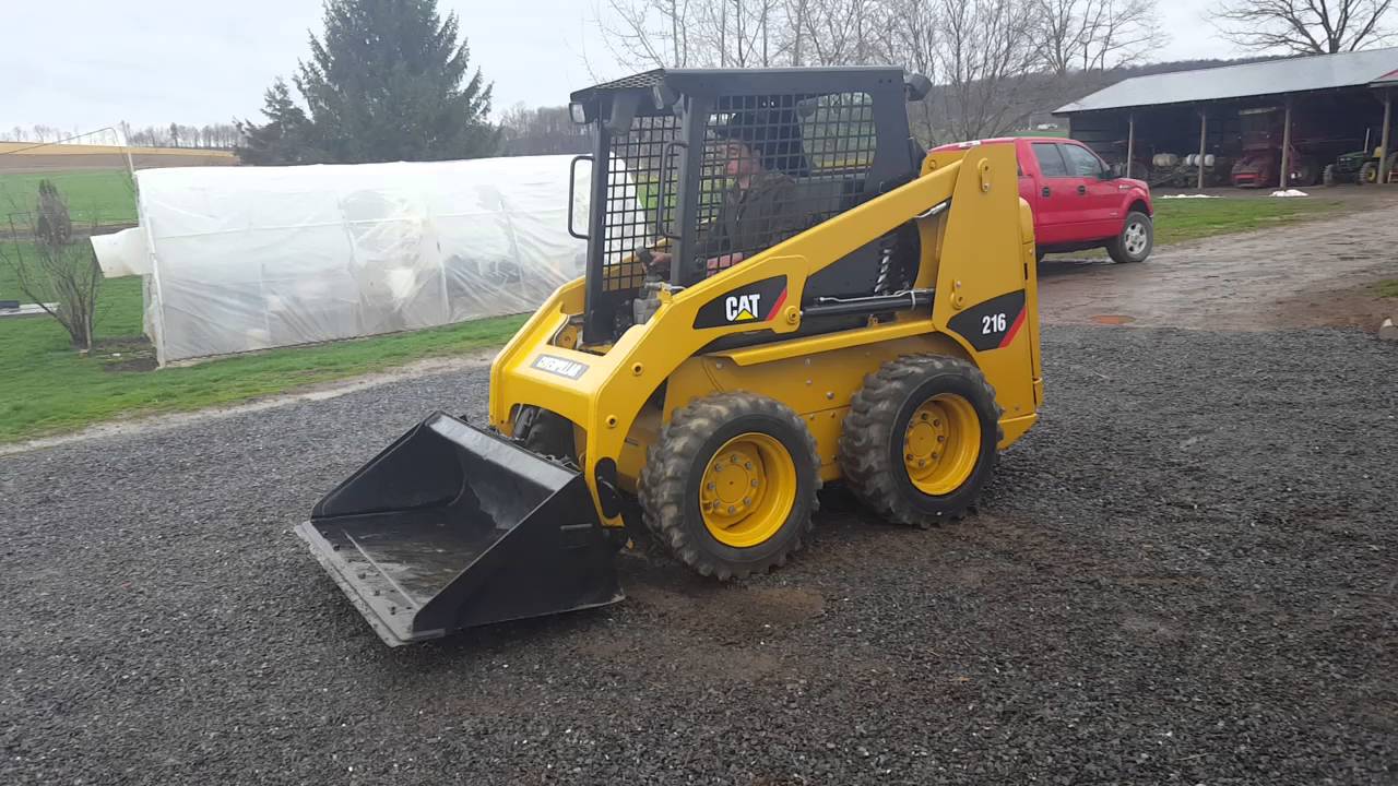 216 Skid Steer Loader Officiële Workshop Service Reparatiehandleiding