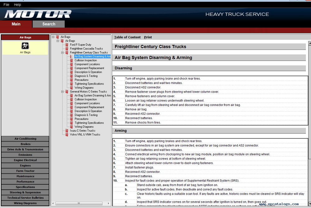 
                  
                    2020 Motor Heavy Truck Service V19.0 - Procédures de réparation et de service de diagnostic Informations de service et diagrammes de câblage
                  
                