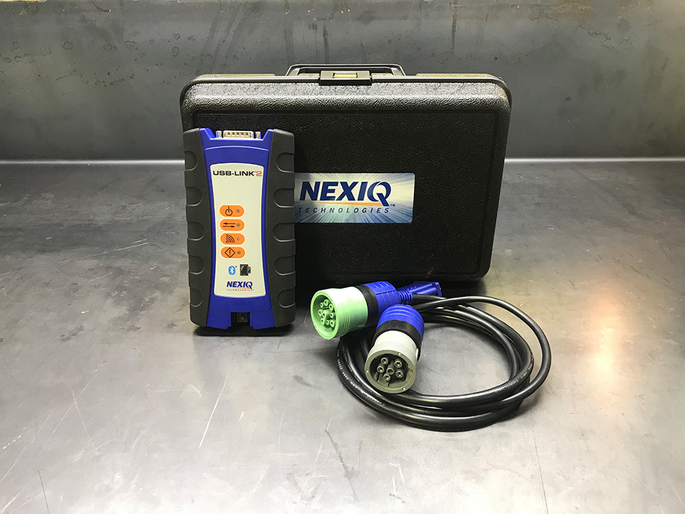 124032 Genuine Nexiq USB Link 2 & CF-52 Laptop-Universal Heavy Duty Diagnostic Kit With ALL Software Package Pre Installed-CAAT-Cummings-Detroit Diesel-Volvo-Allison-Hino And More !!!