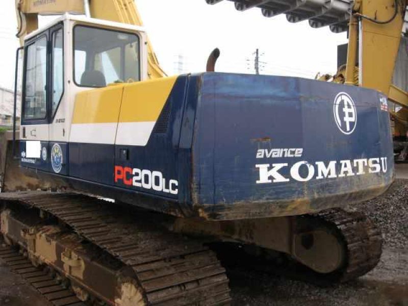  Komatsu PC200LC-5 PC200LC-5 mächtiges hydraulisches Ausgräberbeamter-Werkstattscheckheft