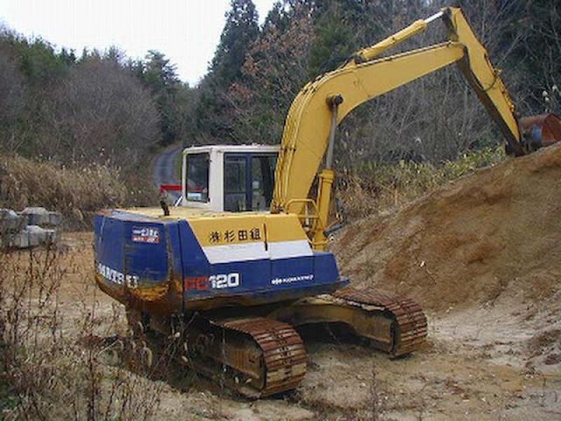 KOMATSU PC120-5 Mighty Excavator Officiële Workshop Service Reparatie Technische handleiding