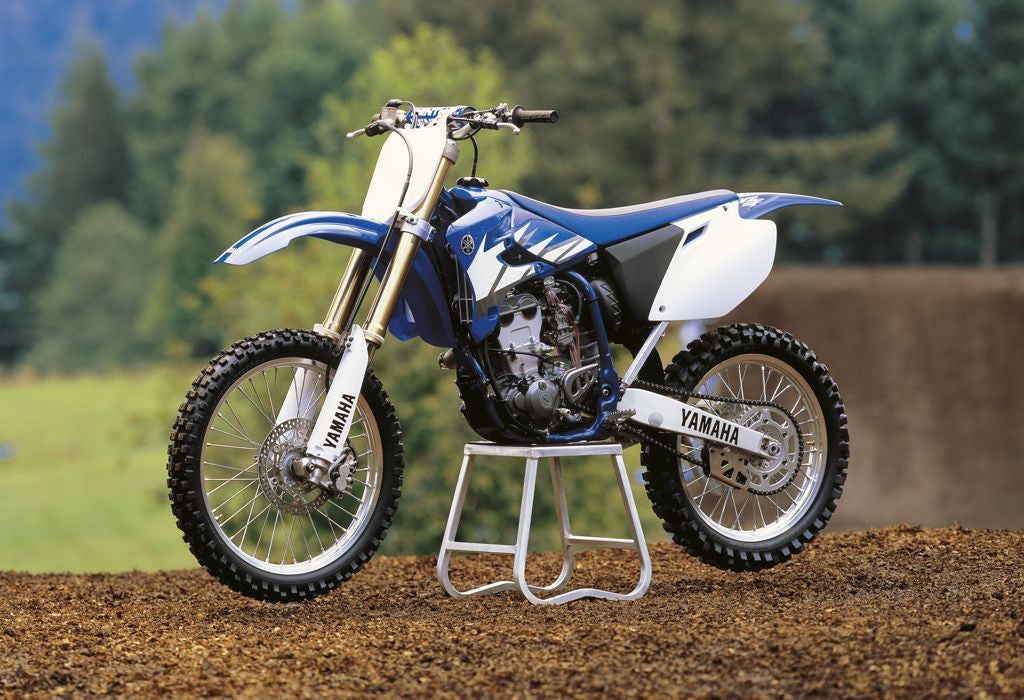 Yamaha YZ250F 4 Toets Dirt Bike Officiële Workshop Service Reparatiehandleiding 2001-2006