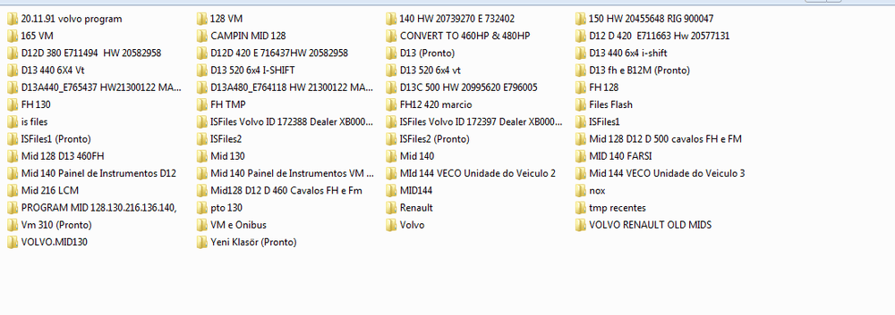 Big Collection Of Volvo Flash file-5.70GB Volvo Flash File ! !