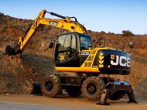 JCB js130w js145w js160w js175w manual de mantenimiento de talleres para excavadoras automáticas de tres ruedas