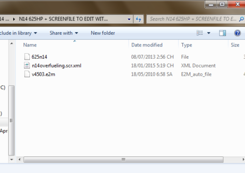 
                  
                    N14 fichiers Flash caltterm de 600hp et 625hp, y compris les fichiers d'écran
                  
                