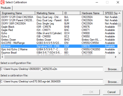 
                  
                    ISX CM870 ENF Flash Fichier Supprimer le fichier d'écran inclus EGR
                  
                