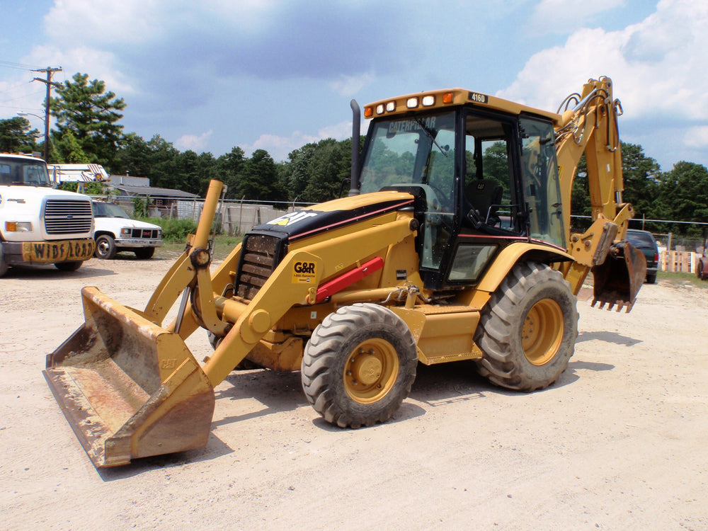 CAT 416D Backhoe Loader Parts Manual \ Parts Catalog