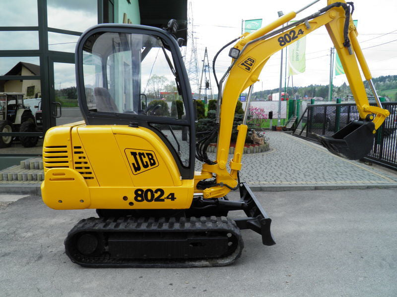 JCB 802 802.4 802 Super Mini Crawler Excavator Workshop Service Manual