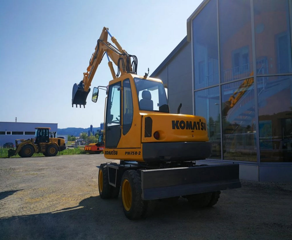 Komatsu PW75R-2 Excavateur à roues Atelier officiel de réparation des ateliers