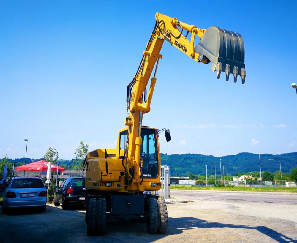 Manual de reparación del servicio de taller oficial de la excavadora de ruedas Komatsu PW75R-2