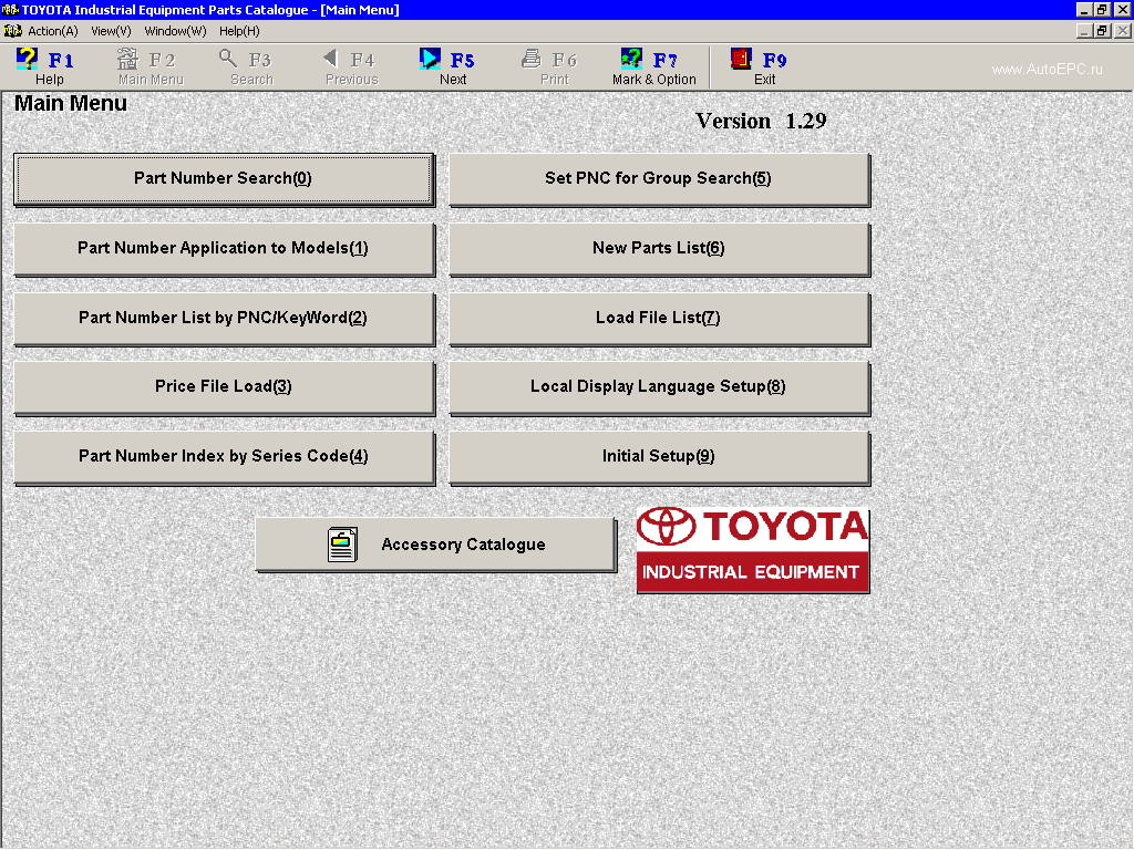 Toyota ALL Industrial Equipment EPC v2.02-Toyota EPC 2017 All Models & Serials Parts Catalog & Diagramas