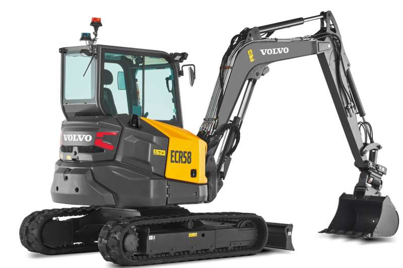 Volvo ECR58 Compact Excavator Factory Workshop Service Repair Handleiding