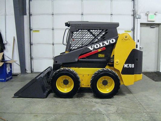 Volvo MC70B Skid Steer Loader Workshop Service Reparatiehandleiding