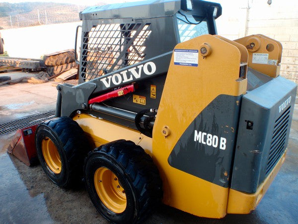 Manual de reparación del servicio del taller Volvo MC80B Skid Steer