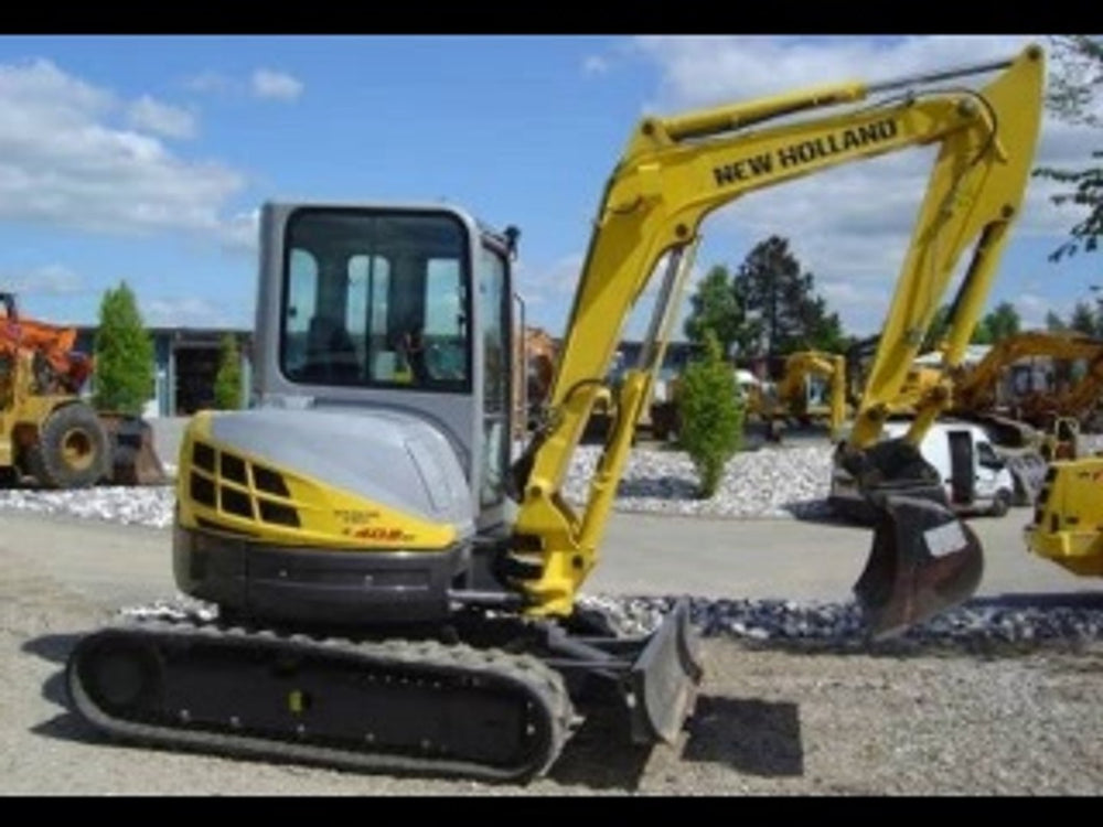 New Holland Excavator E40.2SR - E50.2SR Manuel technique de réparation de services d'atelier officiel