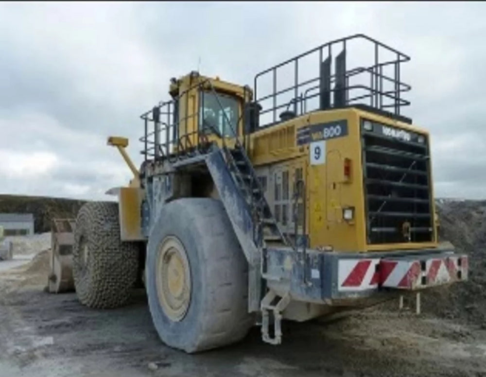 KOMATSU AVANCE WA800L-3 Wiellader Officiële Workshop Service Reparatie Technische handleiding