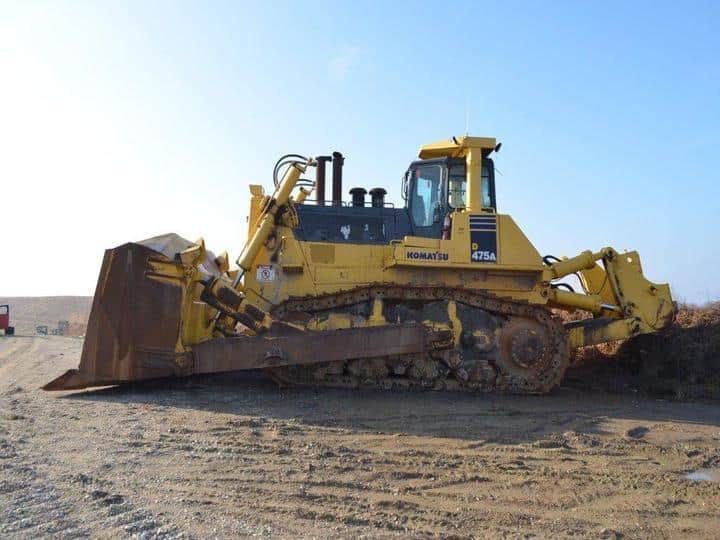 1438891156 Komatsu D475A-3 Bulldozer Official Field Assembly Instruction Manual - Image 1