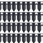 50pcs 9mm Screw Rivet Push Fit Panel Trim Clips For Volvo V70 Xc60 Xc70 Xc90 C30 C70 S40 S60 S80 V40 V50 V60 Cross Country
