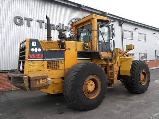 7744_1631288934304 Komatsu WA450-1 Wheel Loader Official Workshop Service Repair Manual - Image 1