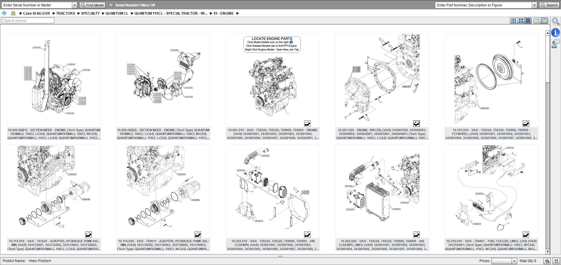Case IH NGPC Next Generation Agricultural AG Europe 2019 EPC -All Models & Serials Up To 2020 Parts Manuals - Image 6