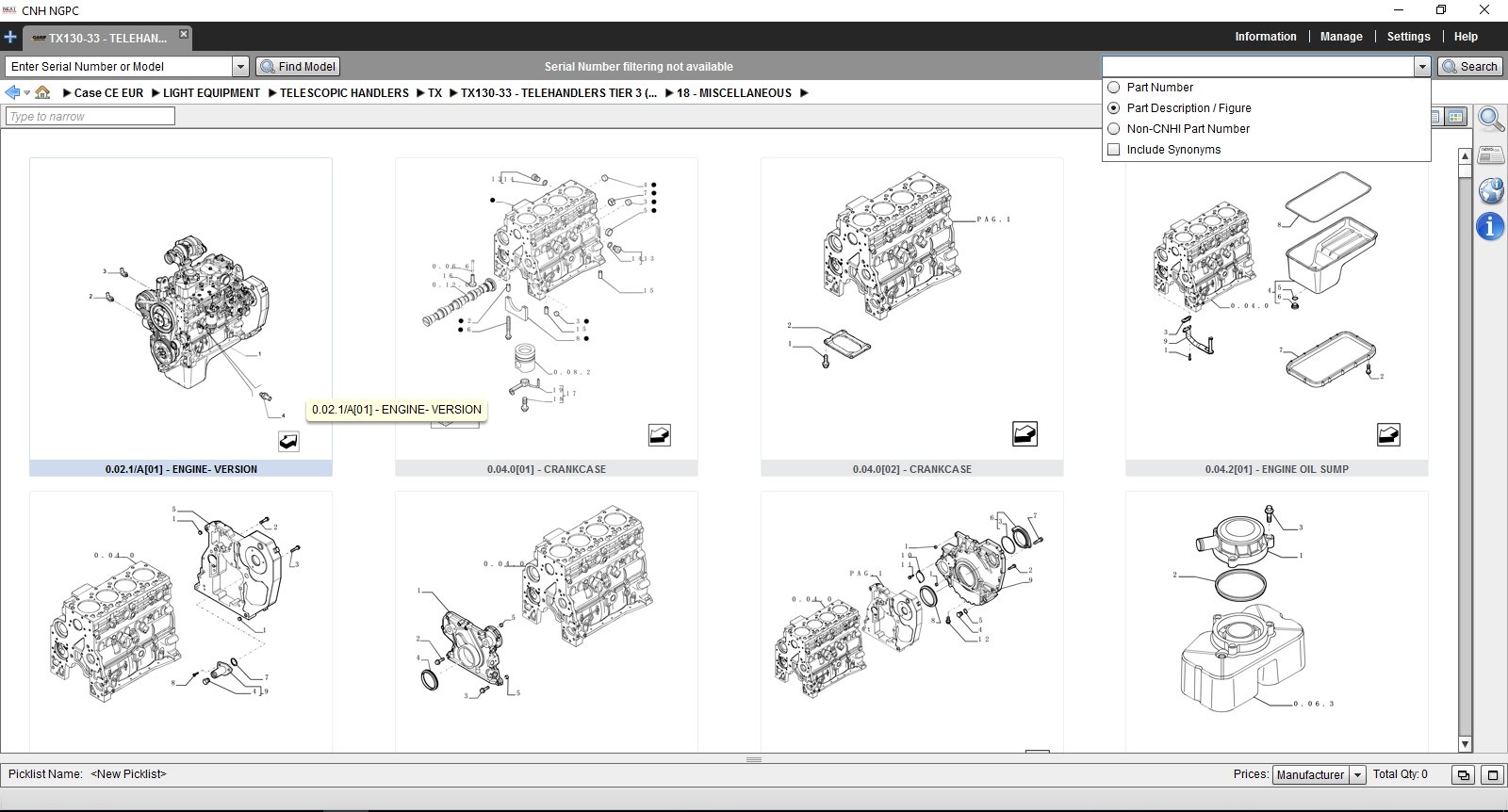 Case Construction Next Generation CE Europe 2019 EPC -All Models & Serials Up To 2020 Parts Manuals - Image 6