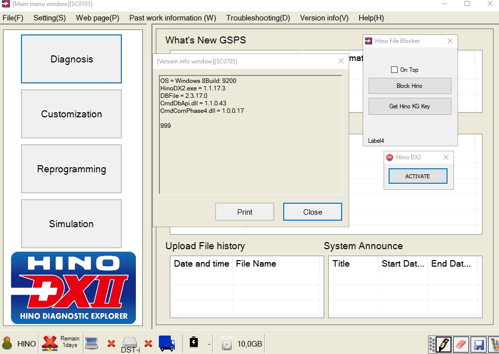 Hino Diagnostic eXplorer 2 - Hino DX2 1.1.22.1 - Latest Version 2022 Hino Diagnostic eXplorer 2 - Hino DX2 1.1.22.1 - Latest Version 2022