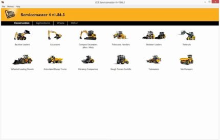 JCB ServiceMaster 4 - v22.11 Diagnostic Software - Latest Version Last Updated 11 2022