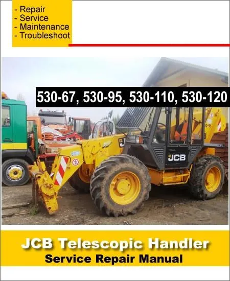 Jcb Telescopic Handler 535-67 537-120 537-130 Workshop Service Manual  #1