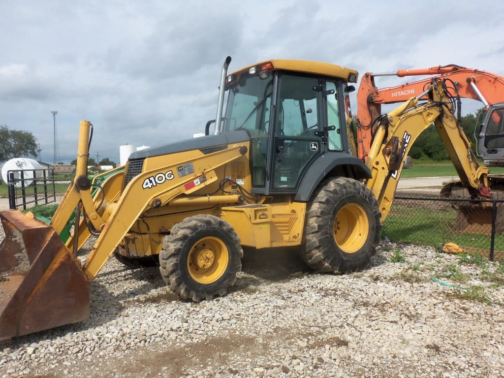John Deere 410G Backhoe Loader Official Workshop Service Repair ...