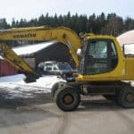 Komatsu PW130ES-6K Wheeled Excavator Official Workshop Service Repair Manual