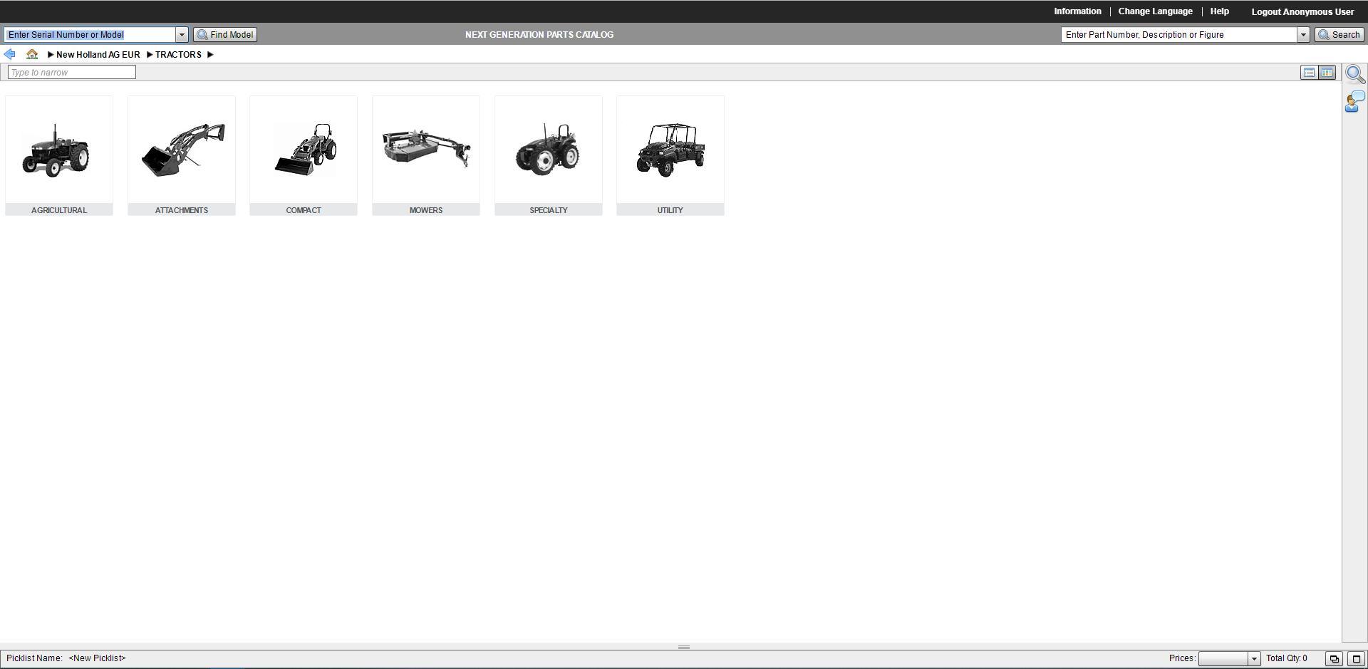 New Holland NGPC Next Generation Agricultural AG Europe 2019 EPC -All Models & Serials Up To 2020 Parts Manuals - Image 5