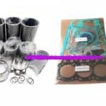 Overhaul Rebuild Repair Kit Parts +0.25/0.5mm Size For Mitsubishi L3E-61SDH L3E Engine For Volvo EC15 Free Shipping