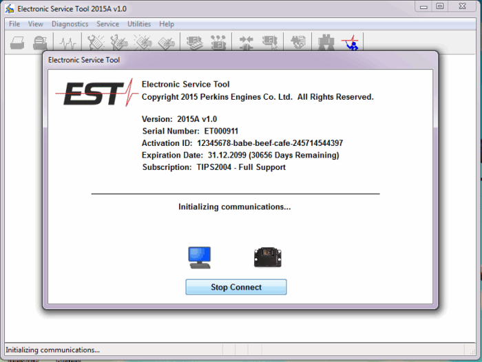 Com 3 Adapter EST Interface  - For All Perkkins Engine Diagnostic Tool Kit -EST2015A Online Installation Included ! - Image 6