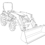 Kubota LA1065EC Front Loader Official Workshop Service Repair Manual