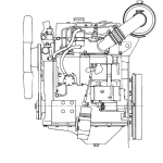 Komatsu 95 Series 3D95S-W-1 4D95S-W-1 Diesel Engine Official Workshop Service Repair Manual