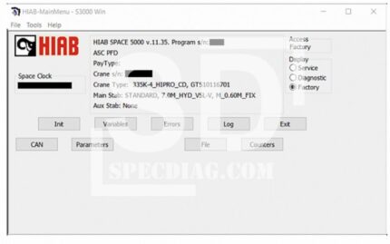 HIAB 6 Diagnostic Software Pack 2024