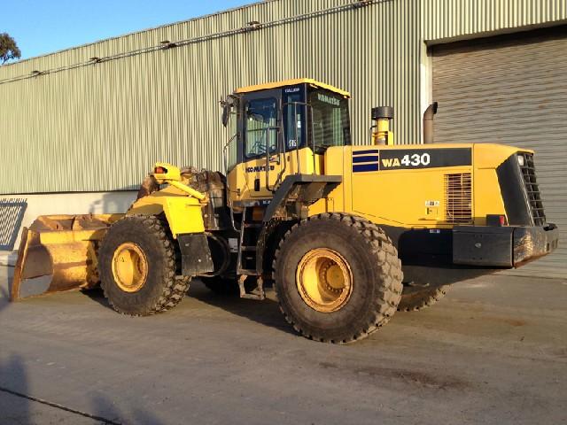 komatsu-wa430-5-wheel-loader-miles-QLD_1l Komatsu WA430-5 Wheel Loader Official Workshop Service Repair Technical Manual - Image 1