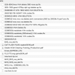 CAAT VVA DELETE COLLECTION - Caterpilllar Flash File