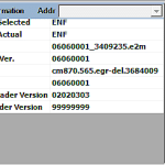 ISX CM870 ENF Flash File Delete EGR Include Screen File