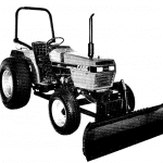 Case IH 72F Blade Tractor Official Operator's Manual