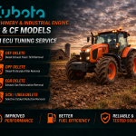 Kubota Machinery & Industrial engine AG & CF Models ECM ECU tuning