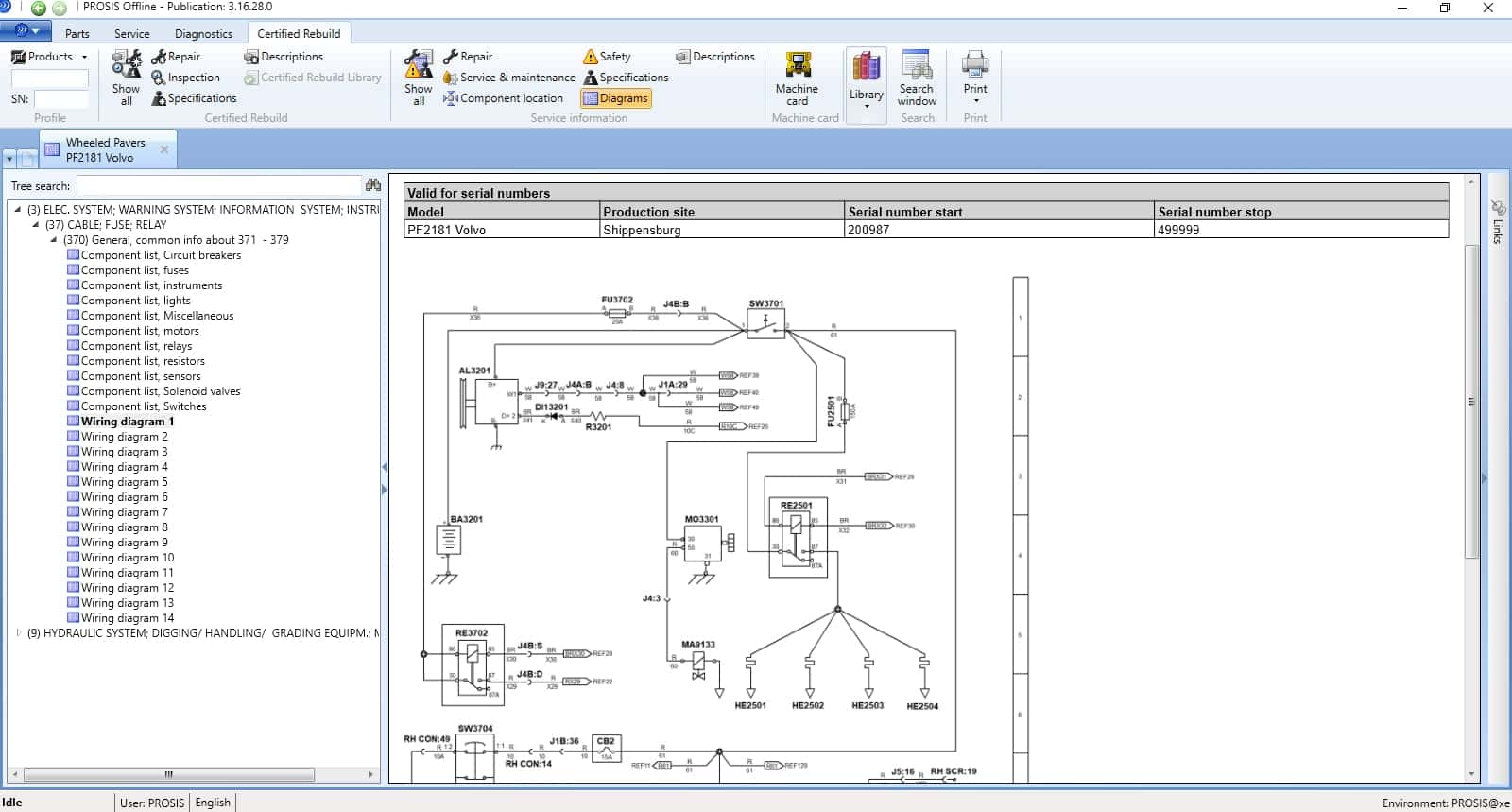 Volvos PROSIS Parts Catalog & Repair Manuals 2025 -EPC & Service Information 2025 - Image 16