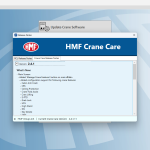 HMF Crane Care 2.4 Diagnostic Software Latest 2025