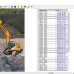 Liebherr Lidos EPC Parts Catalog MIN LHB LFR LBH LWT COT 2024