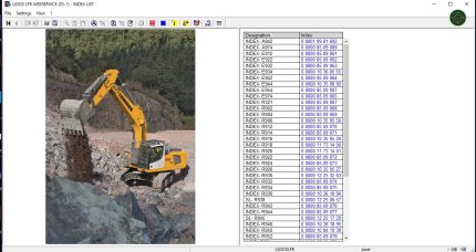 Liebherr Lidos EPC Parts Catalog MIN LHB LFR LBH LWT COT 2024