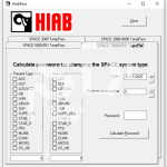 Hiab Factory Password Generator tool 2025
