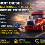 Detroit Diesel DD8 DD13 DD15 DD16 Models ECU Tuning Delete Service