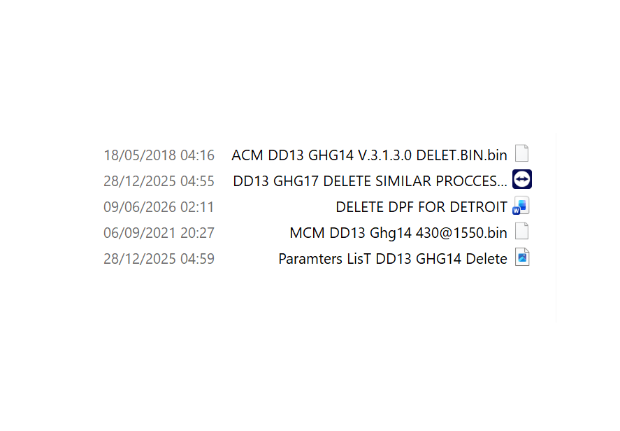 Detroit Diesel Ghg14 DD13 MCM ACM EGR DPF Delete Flesh Files Detroit Diesel GHG14 DD13 MCM ACM Tuning - EGR DEF DPF SCR Delete Flesh Files With Video - Image 1